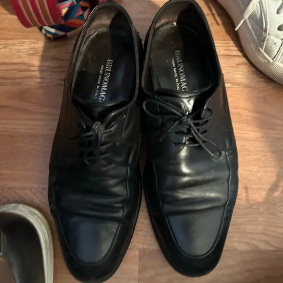 Bruno Magli Vicenza Cap Toe Leather Oxfords Black Men‎ 11 Adriano Oxford – Bruno Magli main image 2